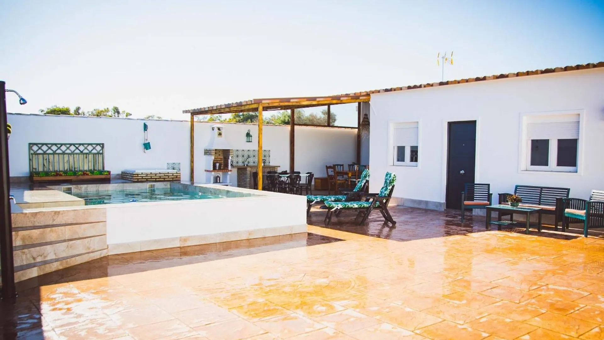 Chalet Con Piscina Privada Y Barbacoa Para Parejas Y Familiias Chiclana de la Frontera Spain